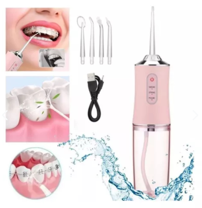 Irrigador Oral Recargable 4 Boquillas
